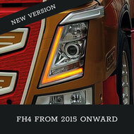 FROM 2015 - CONVERSION KIT DLR AMBER - SUITABLE FOR VOLVO FH4