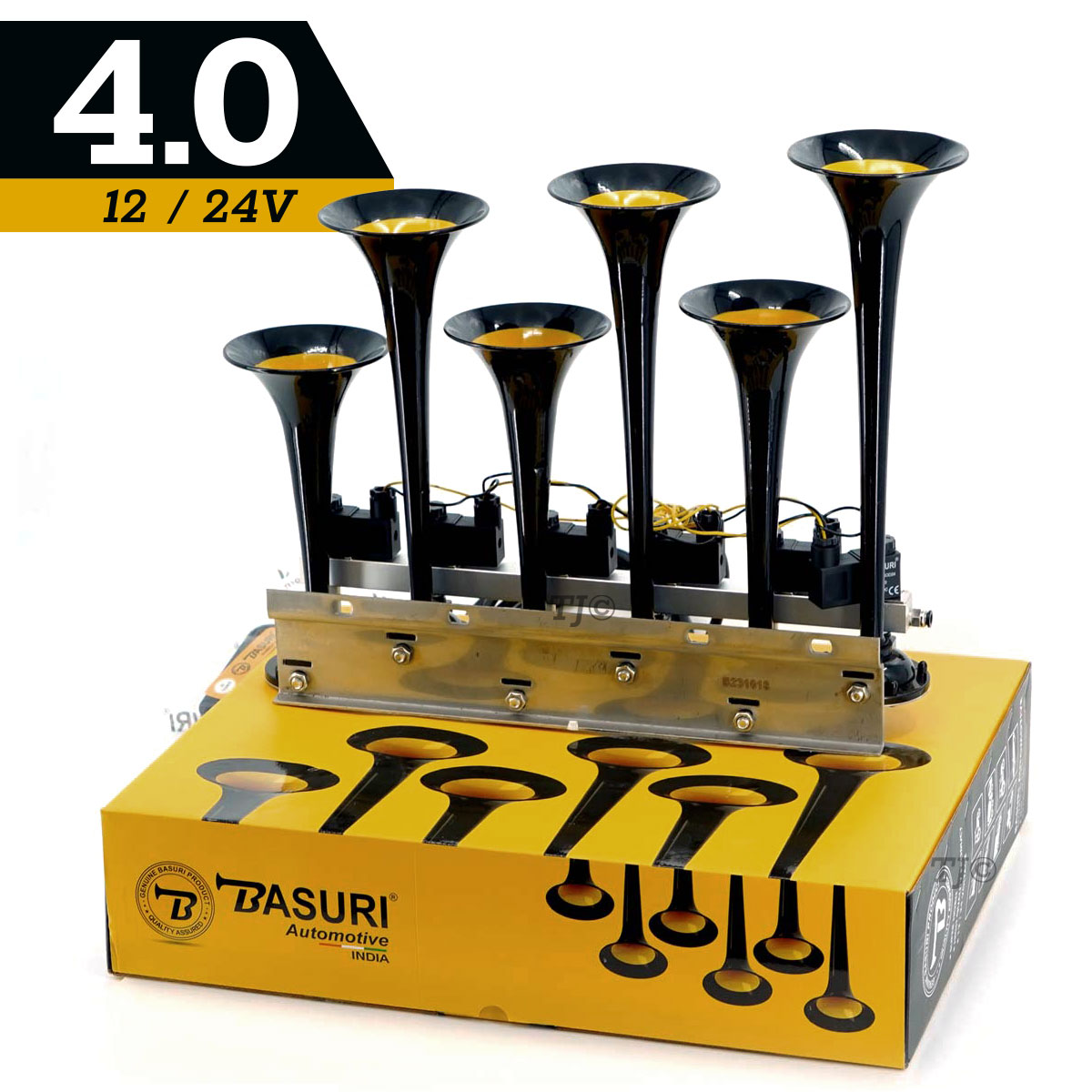 BASURI® 4.0 - MUSICAL AIRHORN 12/24V - TRUCKJUNKIE