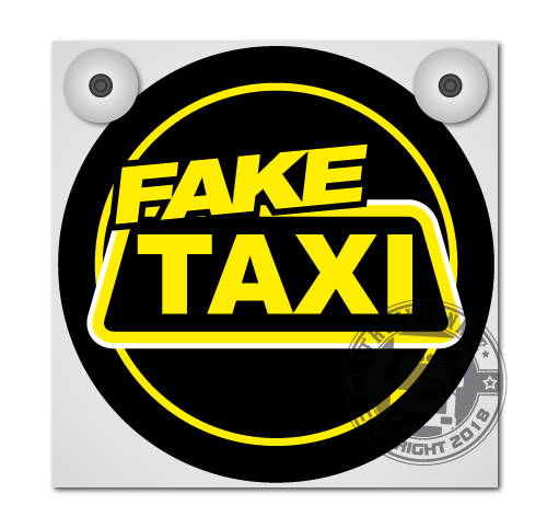 FAKE TAXI - LIGHTBOX DELUXE - SEPARATE FRONT PLATE
