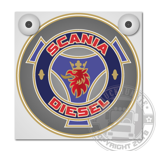 SCANIA DIESEL GRIFFIN - LIGHTBOX DELUXE - SEPARATE FRONT PLATE