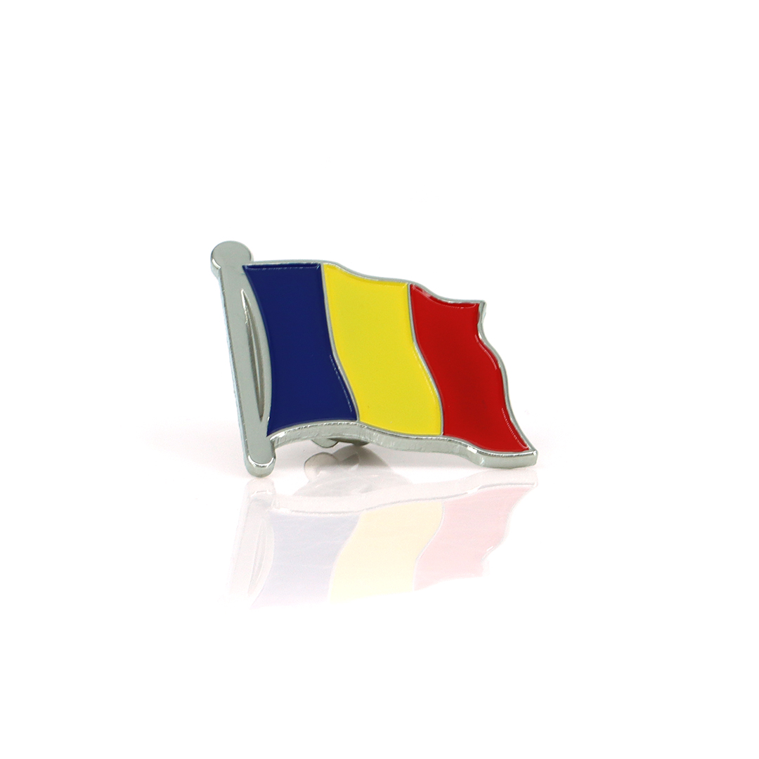 PIN - ROEMENIË - ZILVER