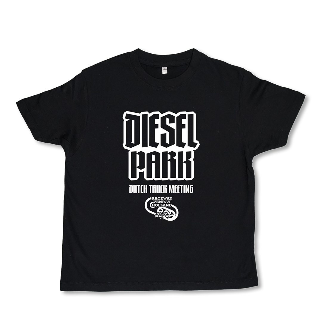 TRUCKJUNKIE Dieselpark KIDS T-SHIRT Black