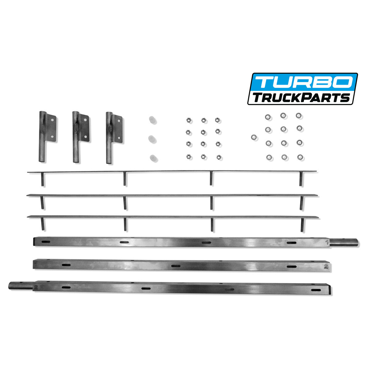 TURBO TRUCKPARTS - HINGED MUDFLAP BRACKET - REAR BUMPER