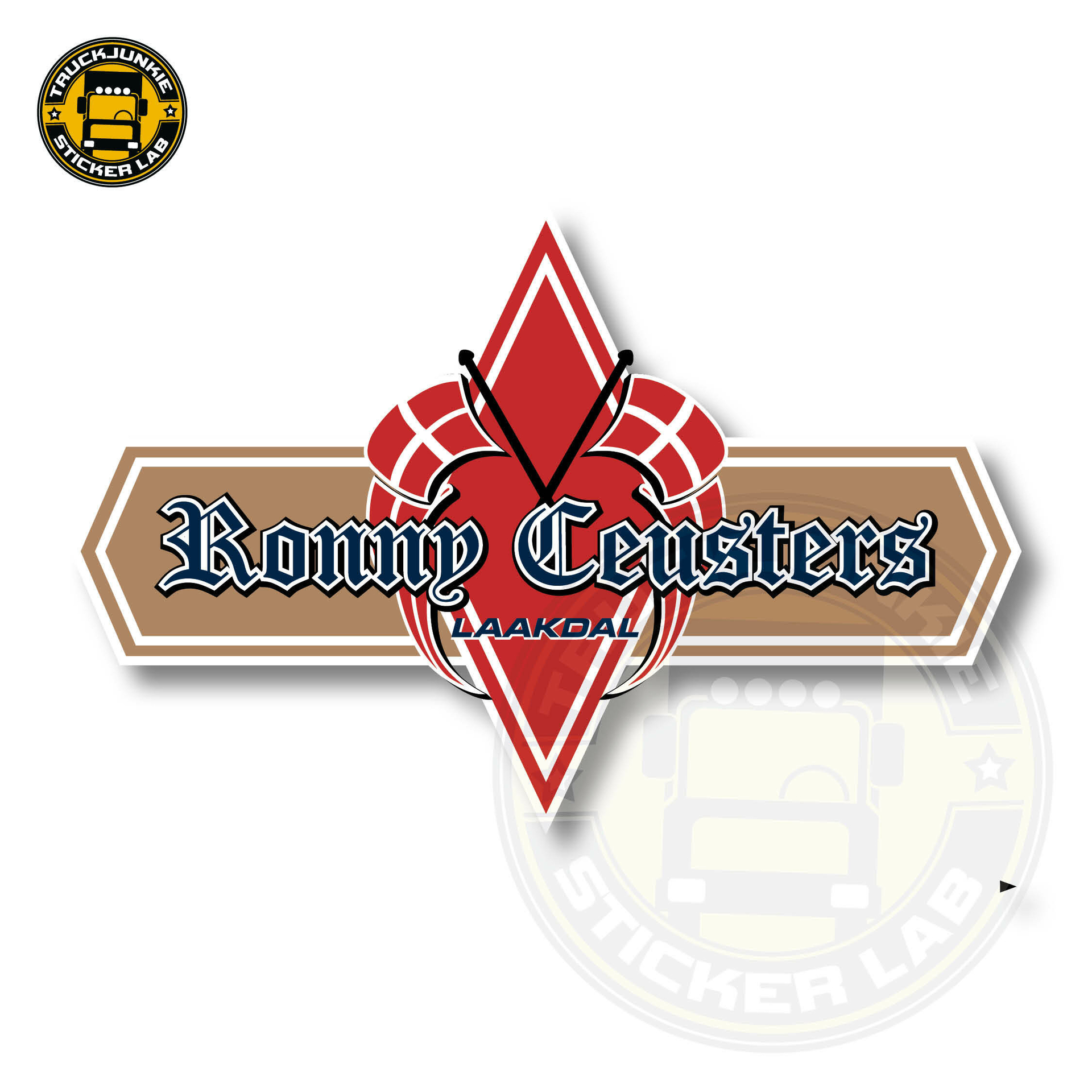 Ronny Ceusters Sticker - Diamond