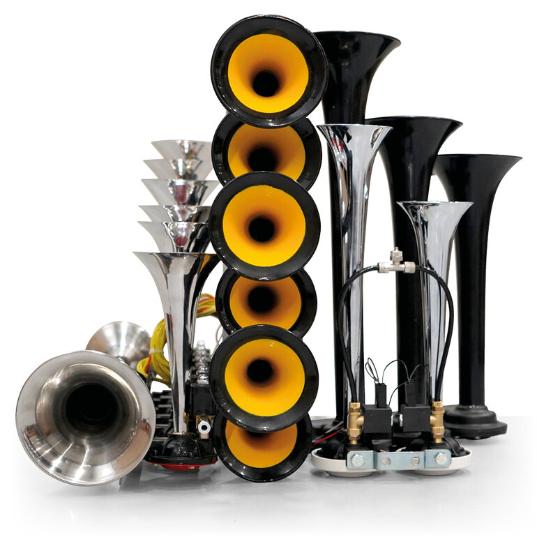 BASURI ® *EDITION 2.0 * 19 MELODY AIRHORN - 24V !!