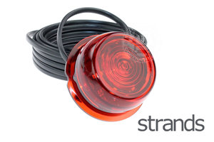 STRANDS - VIKING LED SIDE MARKER LAMP - RED
