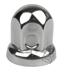 XXL - STAINLESS STEEL WHEEL NUT COVER 32MM - 51MM HIGH