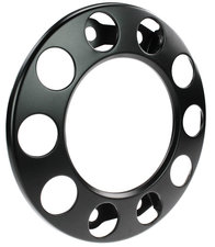 WHEEL RING - STEEL RIM- 10 HOLE OPEN - BLACK