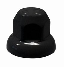 PLASTIC WHEEL NUT COVER 32MM BLACK