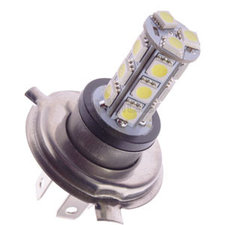 H4 LED-lamp XENON LOOK 18 SMD 24V