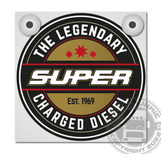 THE LEGENDARY *NEW* - SUPER CHARGED DIESEL - LIGHTBOX DELUXE