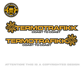 TERMOTRAFIKK C TO C - 2-COLOR STICKER