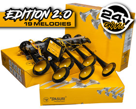 BASURI® *EDITION 2.0 * 19 MELODY AIRHORN - 24V !!