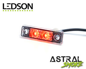 LEDSON - Astral - EASY FIT LED POSITION LIGHT - RED *SMOKE*