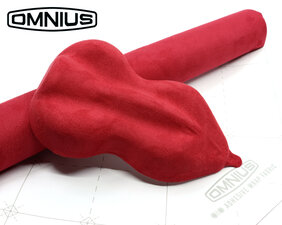 OMNIUS  - ADHESIVE WRAP FABRIC - ALCANTARA - RED