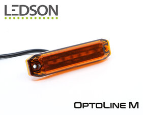 LEDSON - OPTOLINE M - POSITION LAMP/SIDE MARKER- ORANGE