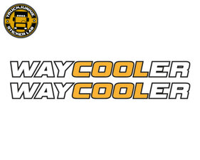 WAYCOOLER - 2-COLOR STICKER