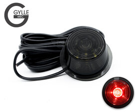 GYLLE - BLACK LINE - LED WIDTH LIGHT - RED | SMOKE