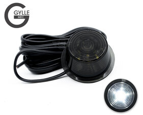 GYLLE - BLACK LINE - LED BROADSIDE LAMP - XENON WHITE SMOKE