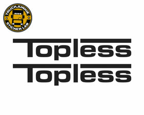 TOPLESS - STICKER