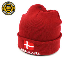 BEANIE -  DENMARK - FLAG