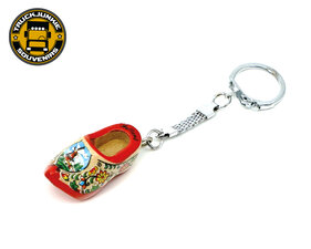 KEYCHAIN - CLOG WHITE/RED