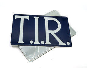 T.I.R. - BLUE - 40 x 25 cm