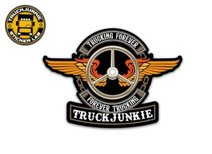 FOREVER TRUCKING - FULL PRINT STICKER