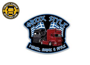 GREEK STYLE - FULL PRINT STICKER