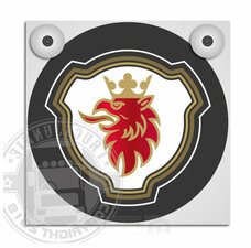 GRIFFIN WHITE/RED/GOLD - LIGHTBOX DELUXE - FRONT PLATE SET