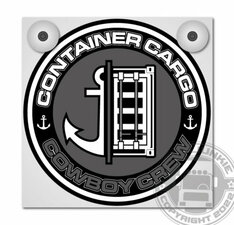 CONTAINER CARGO - COWBOY CREW - LIGHTBOX DELUXE - FRONT PLATE SET