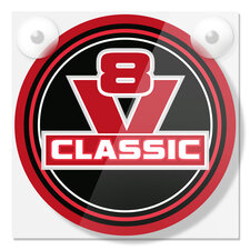 V8 CLASSIC RED - DELUXE LIGHTBOX