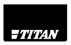 MUDFLAP FRONT BUMPER TITAN