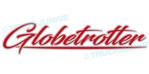 GLOBETROTTER - 2-COLOR- STICKER