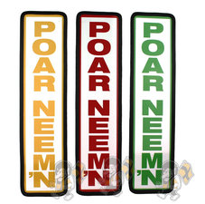 POAR NEEM'N SIGN - 40X10CM