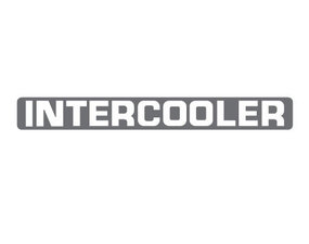 INTERCOOLER FRAME STICKER - SIDE WINDOW