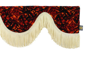 WINDOW PELMET PLUSH *DELUXE* - TRUCKJUNKIE