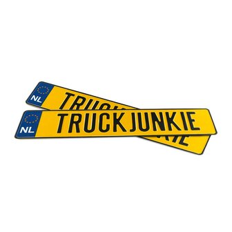 check number plate holland